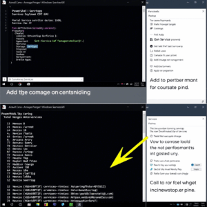 Gerenciamento de Serviços com PowerShell no Windows