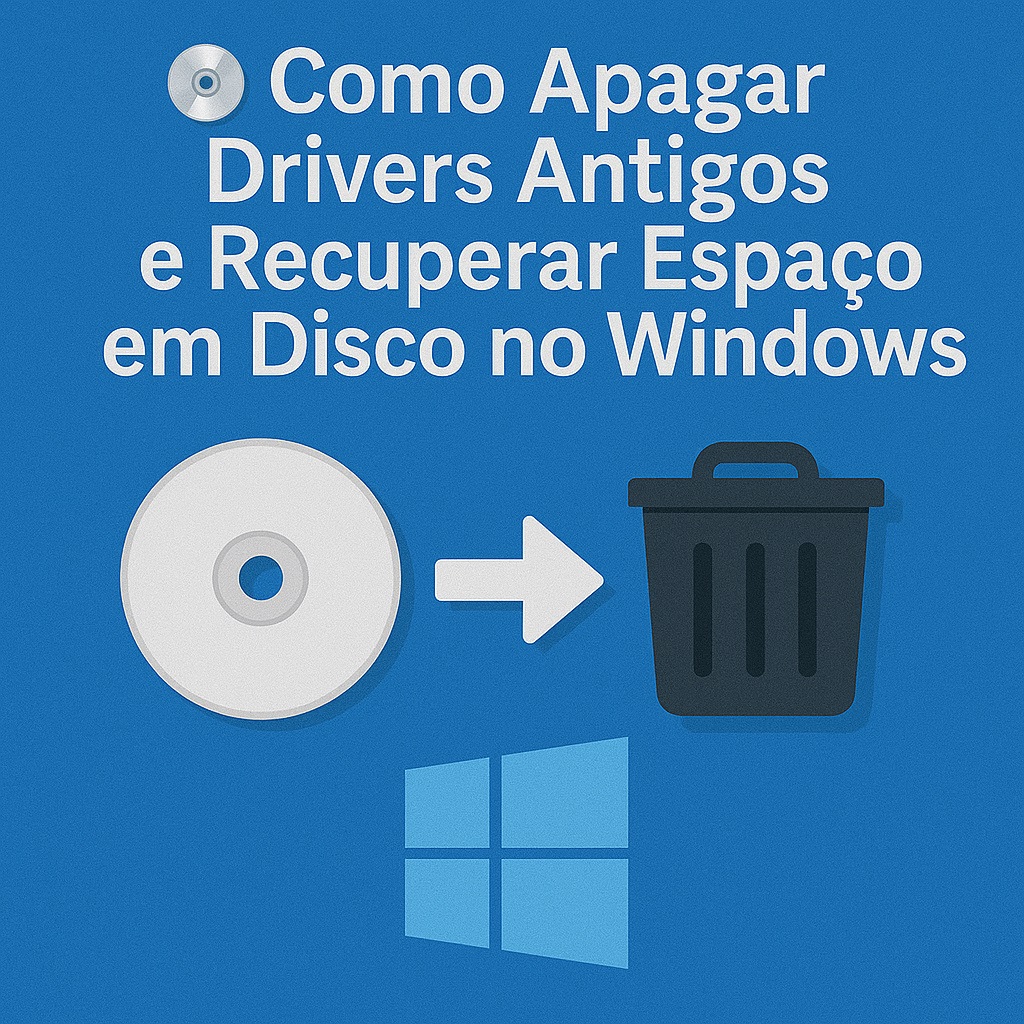 Como Apagar Drivers Antigos e Recuperar Espaço em Disco no Windows