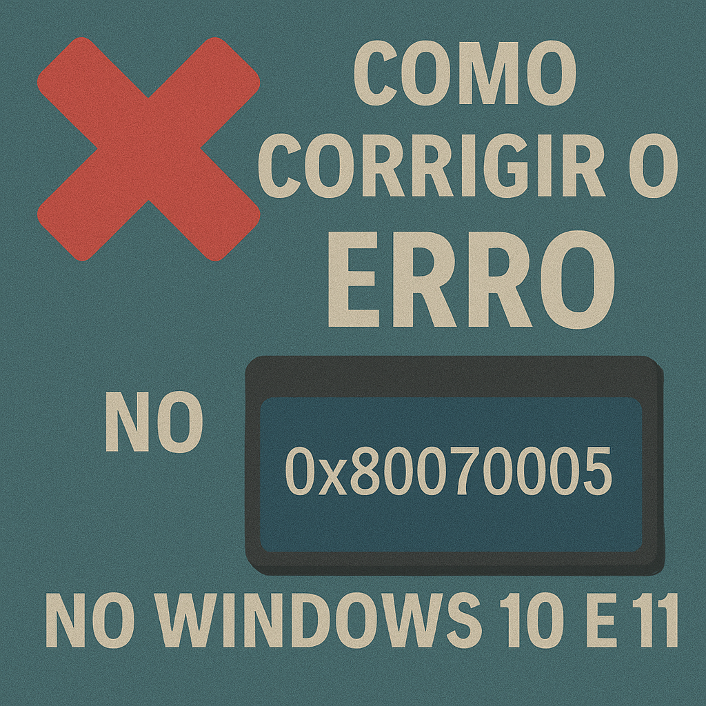 Como Corrigir o Erro 0x80070005 no Windows 10 e 11