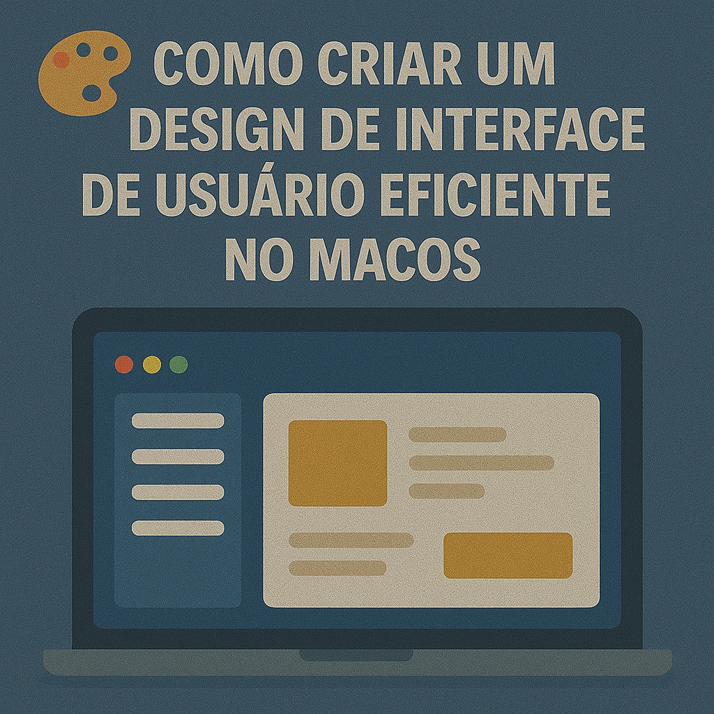 Como Criar um Design de Interface de Usuário Eficiente no macOS