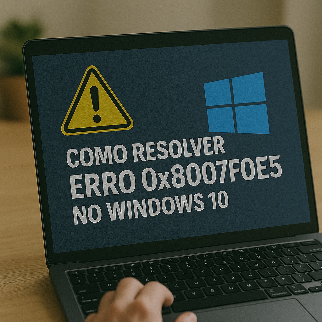 Como Resolver o Erro 0x8007F0E5 no Windows 10