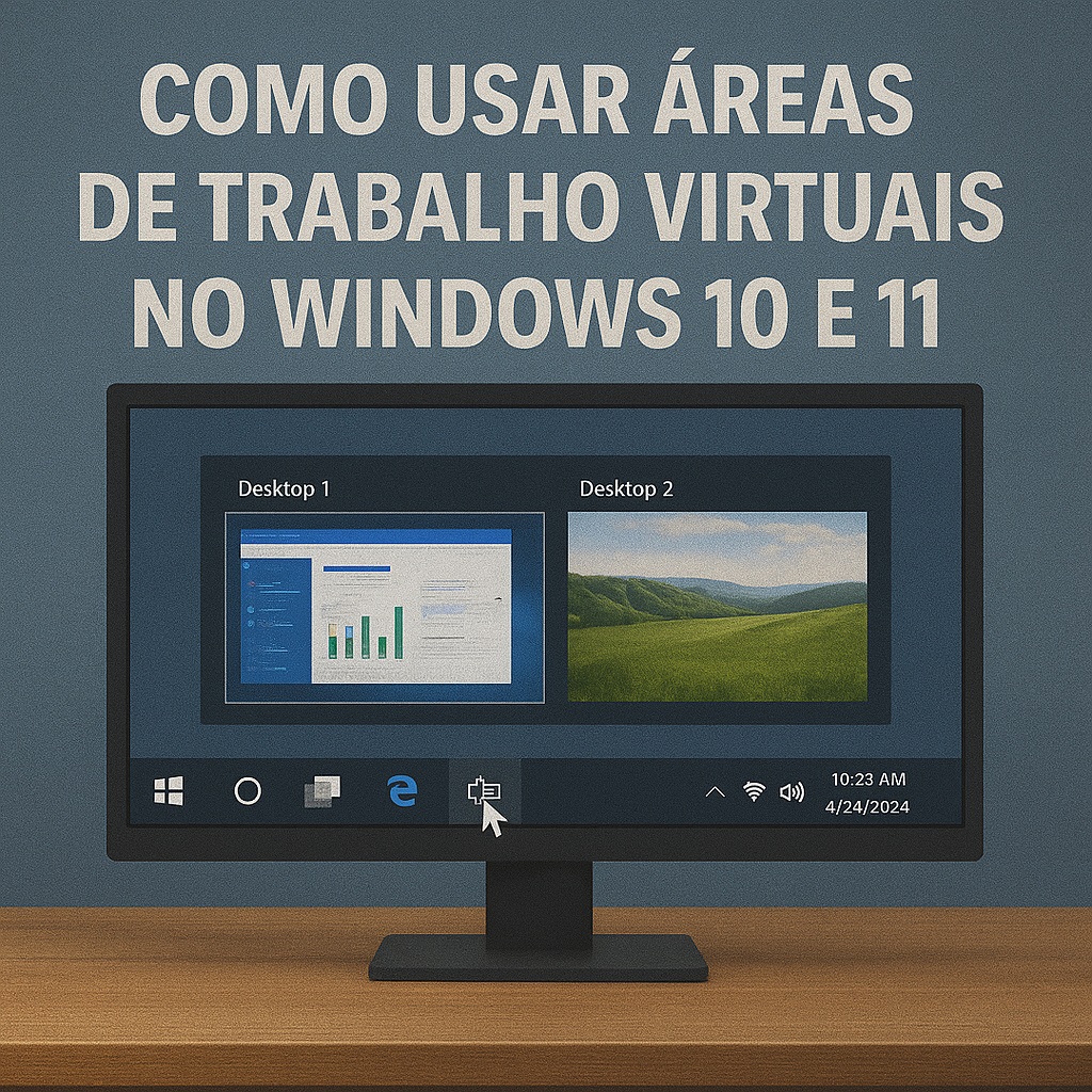 Como Usar Áreas de Trabalho Virtuais no Windows 10 e 11