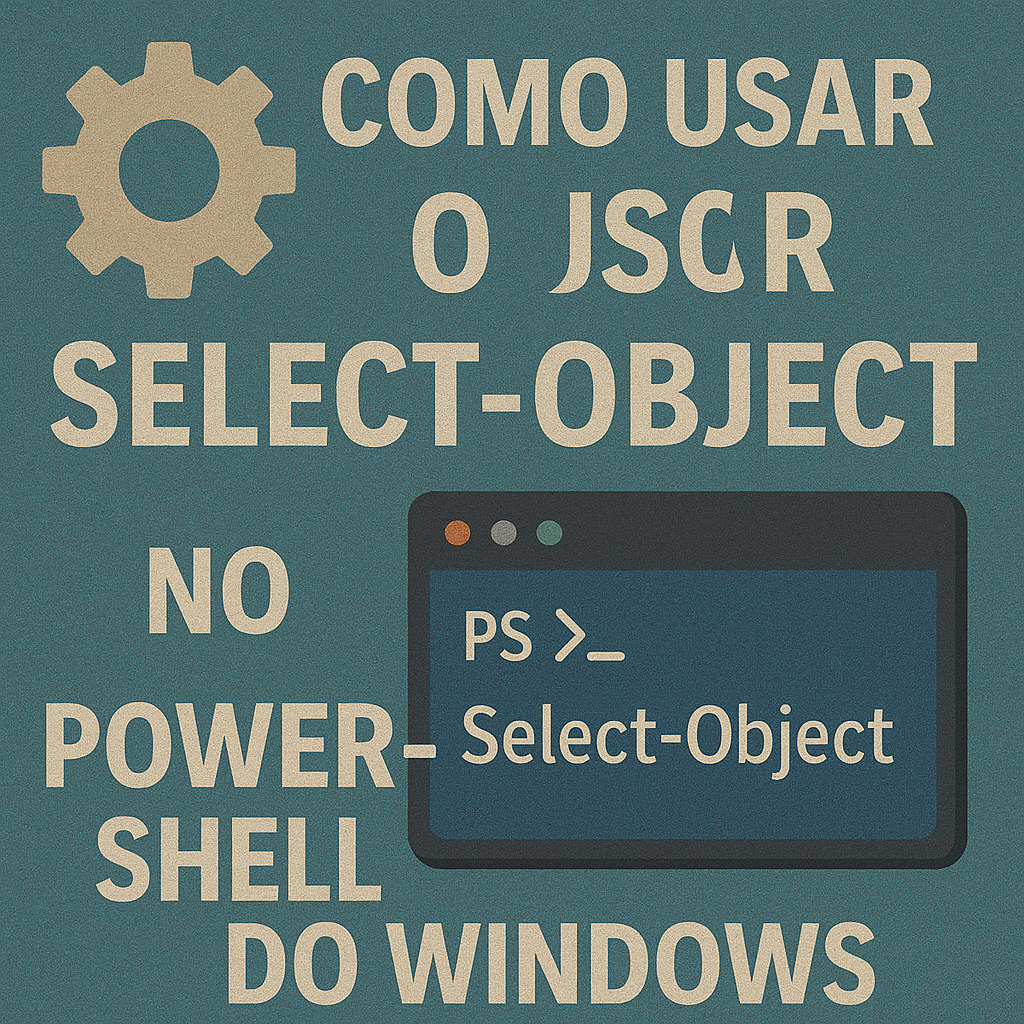 Como Usar o Select-Object no PowerShell do Windows