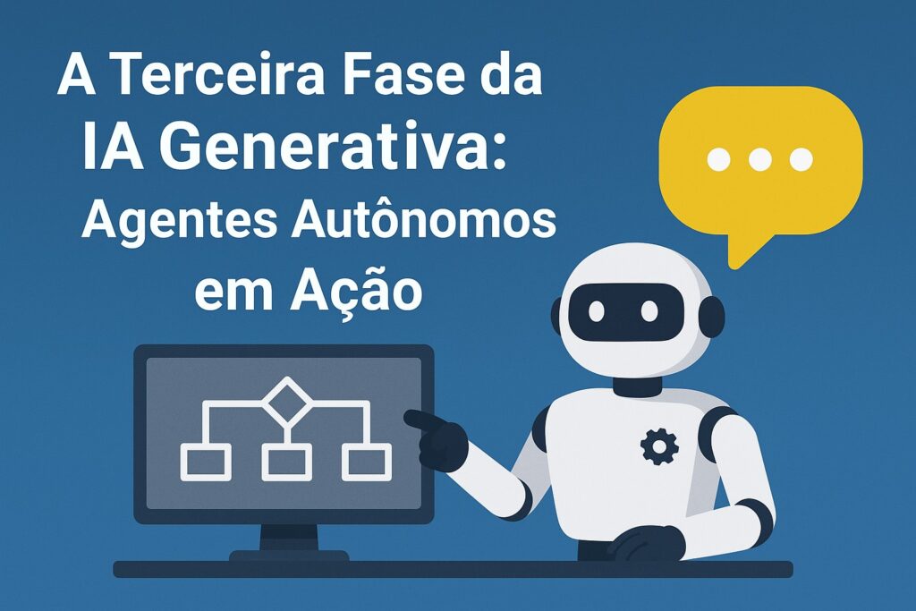 A Terceira Fase da IA Generativa Agentes Autônomos em Ação