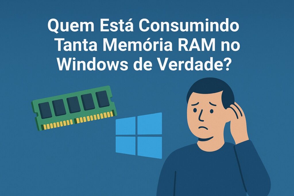 Quem Está Consumindo Tanta Memória RAM no Windows de Verdade?